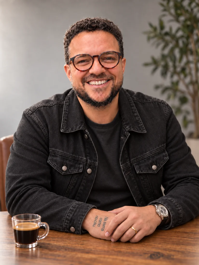 Ivan Franco sorrindo